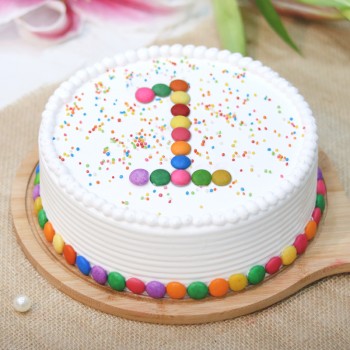 Colorful Sprinkled Cake