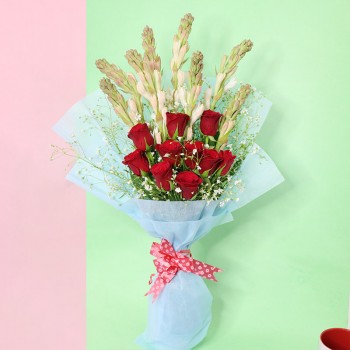 Fabulous Tube Rose Bouquet