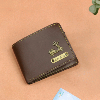 Personalised Leather Wallet For Men