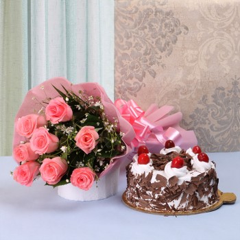 Cake and Roses